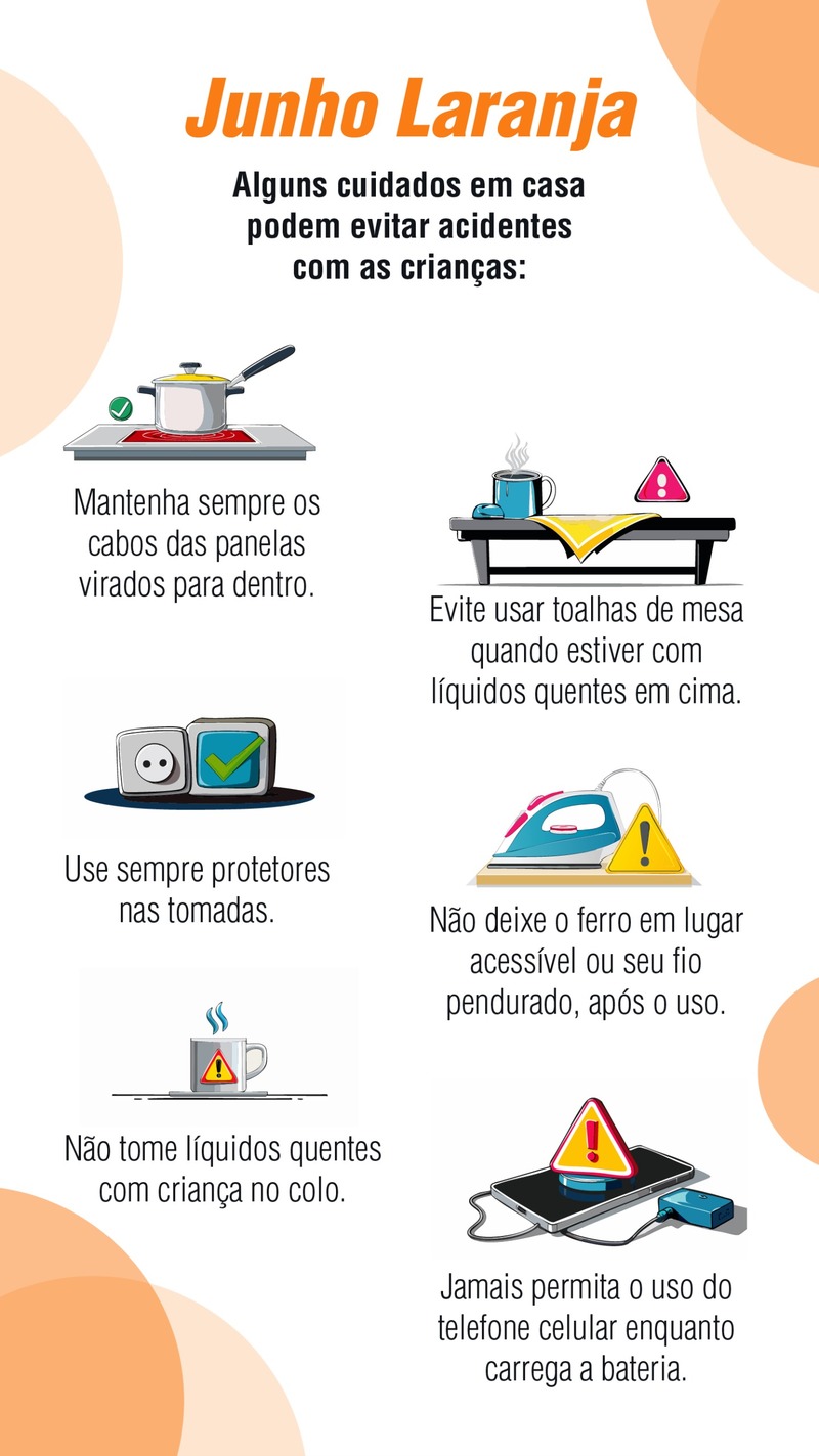content cuidados com criancas em casa
