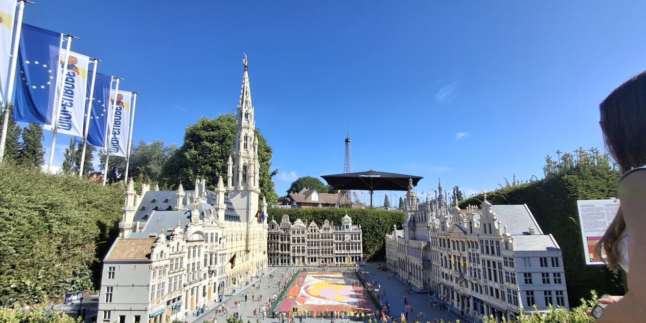 grand place bruxelas em mini europe